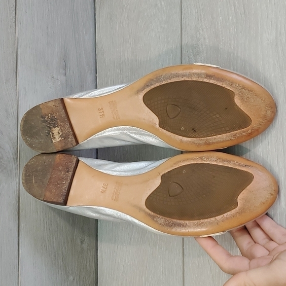 AGL Attilio Guisti Leombruni Womens Luxury Loafer Flats shoes sz 37.5 US 7 5 - Picture 10 of 14